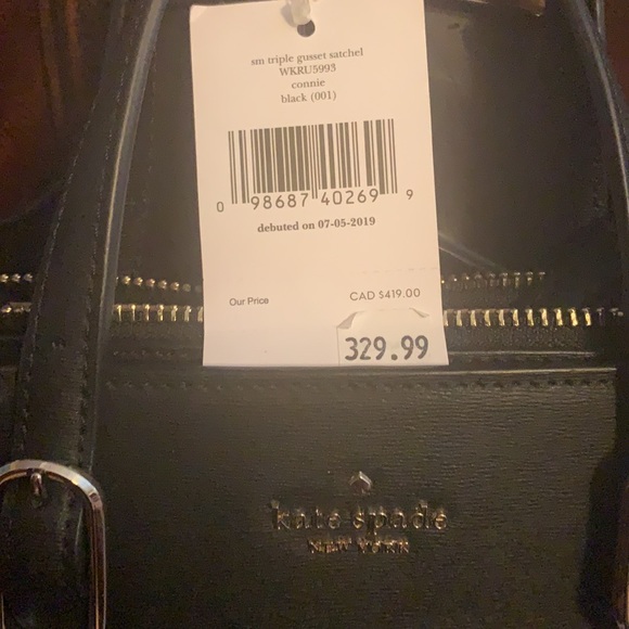 (NWT) Black Kate Spade purse